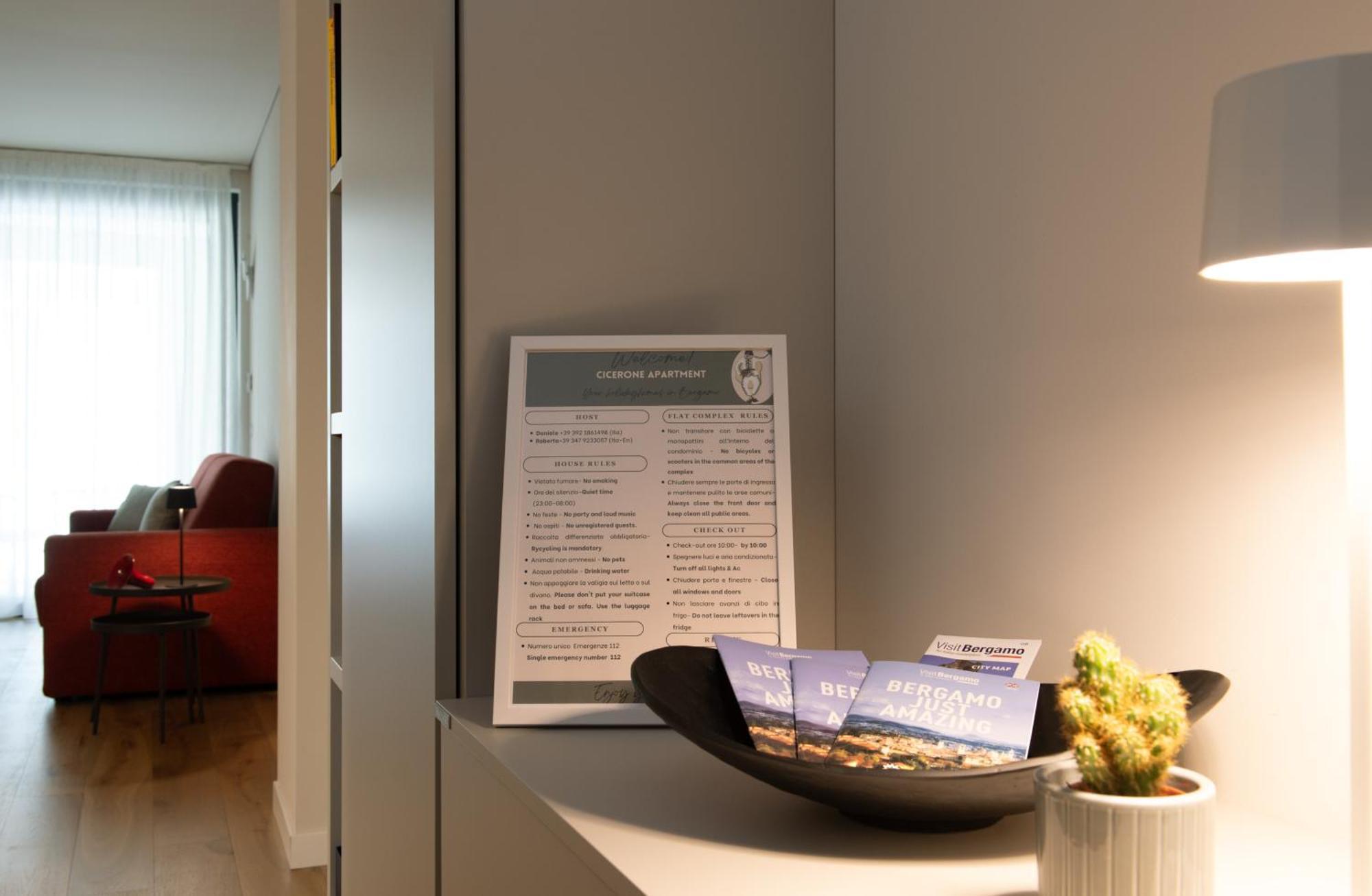 Cicerone Apartment Bergamo Eksteriør billede